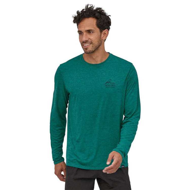 Patagonia Capilene Cool Daily Graphic Long Sleeve Shirt - Men's - Image 2